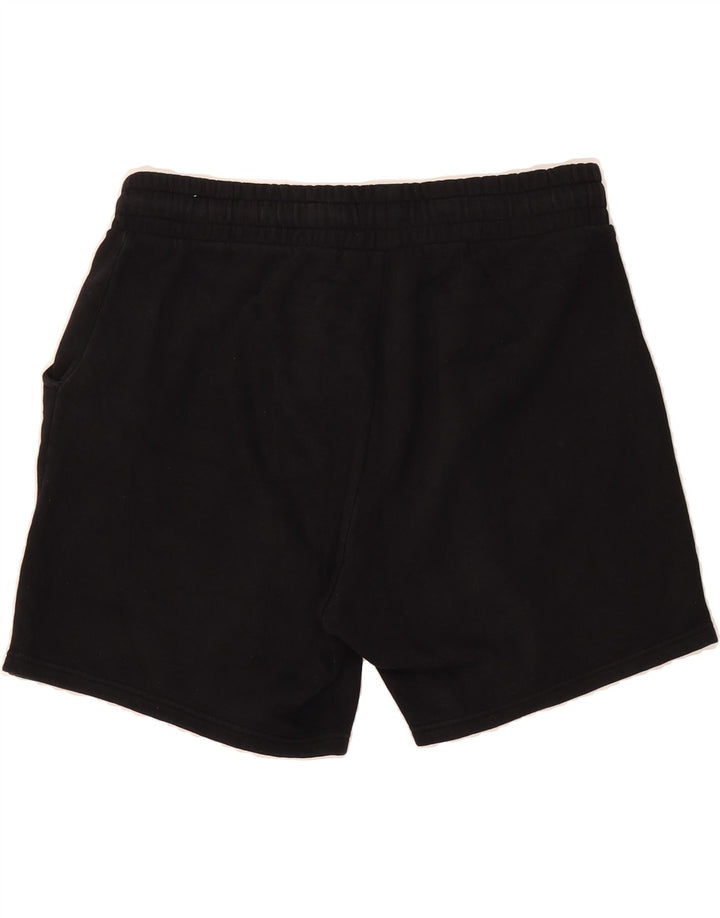 JACK & JONES Mens Graphic Sport Shorts Large  Black Cotton Vintage Jack & Jones and Second-Hand Jack & Jones from Messina Hembry 