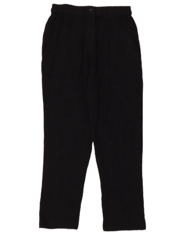 Pantaloni chino drepți pentru femei cu talie înaltă Zara Mici L26 L26 Negri