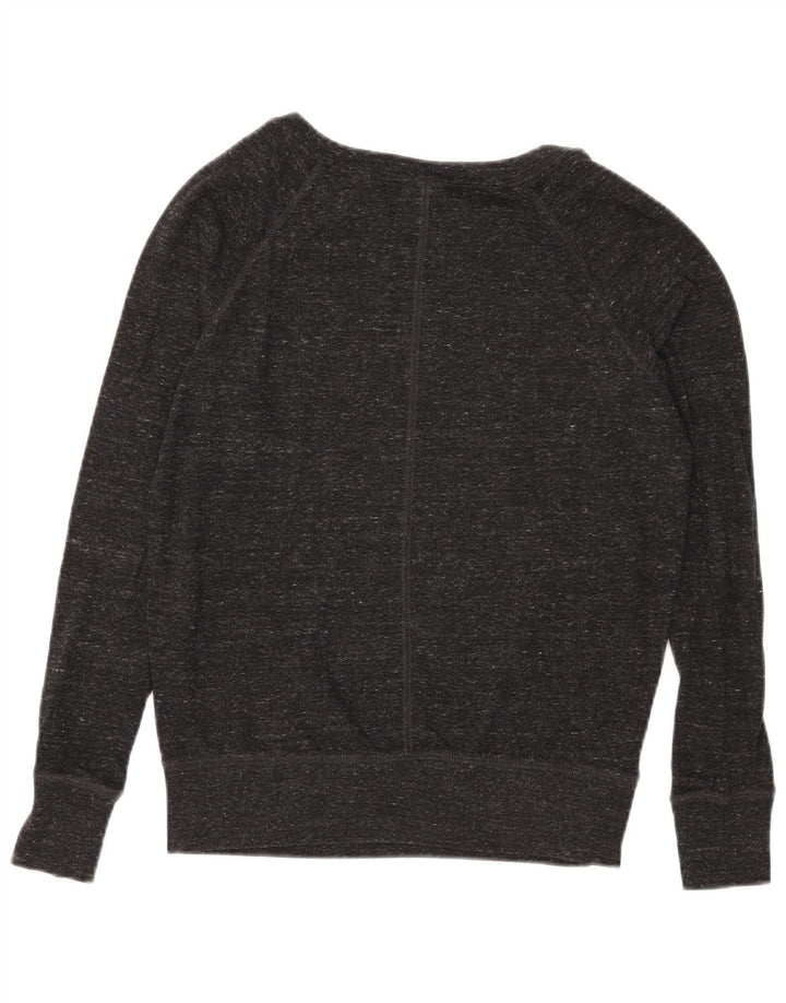 Pulover NIKE pentru damă cu grafică, UK 10, mic, negru, pete