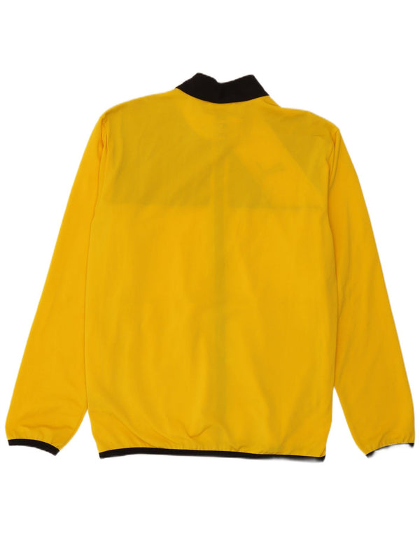 Jachetă de trening pentru bărbați Puma, din poliester color block, galben mediu