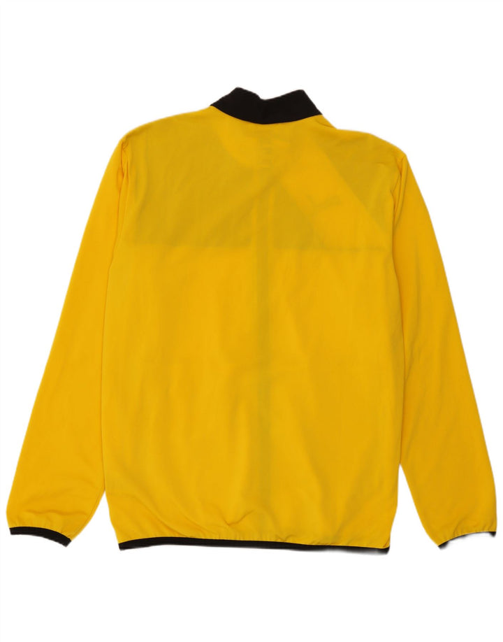 Jachetă de trening pentru bărbați Puma, din poliester color block, galben mediu