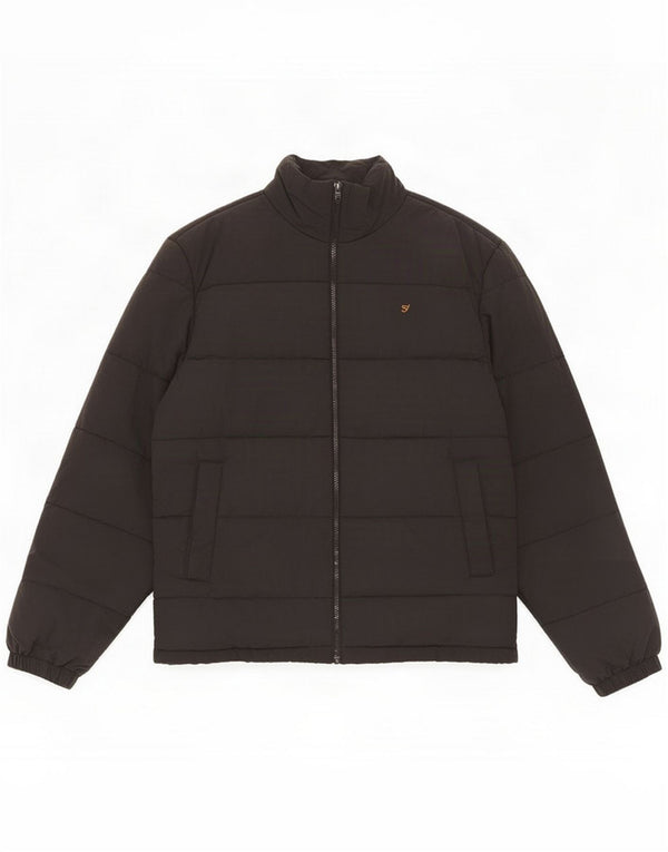 Jachetă căptușită pentru bărbați Farah UK 42 XL Poliamidă gri