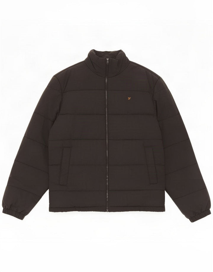 Jachetă căptușită pentru bărbați Farah UK 42 XL Poliamidă gri