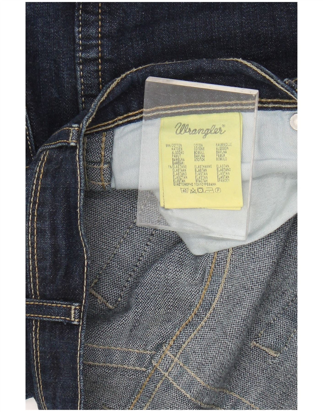 WRANGLER Blugi Roxboro drepte pentru bărbați W32 L34 bumbac albastru