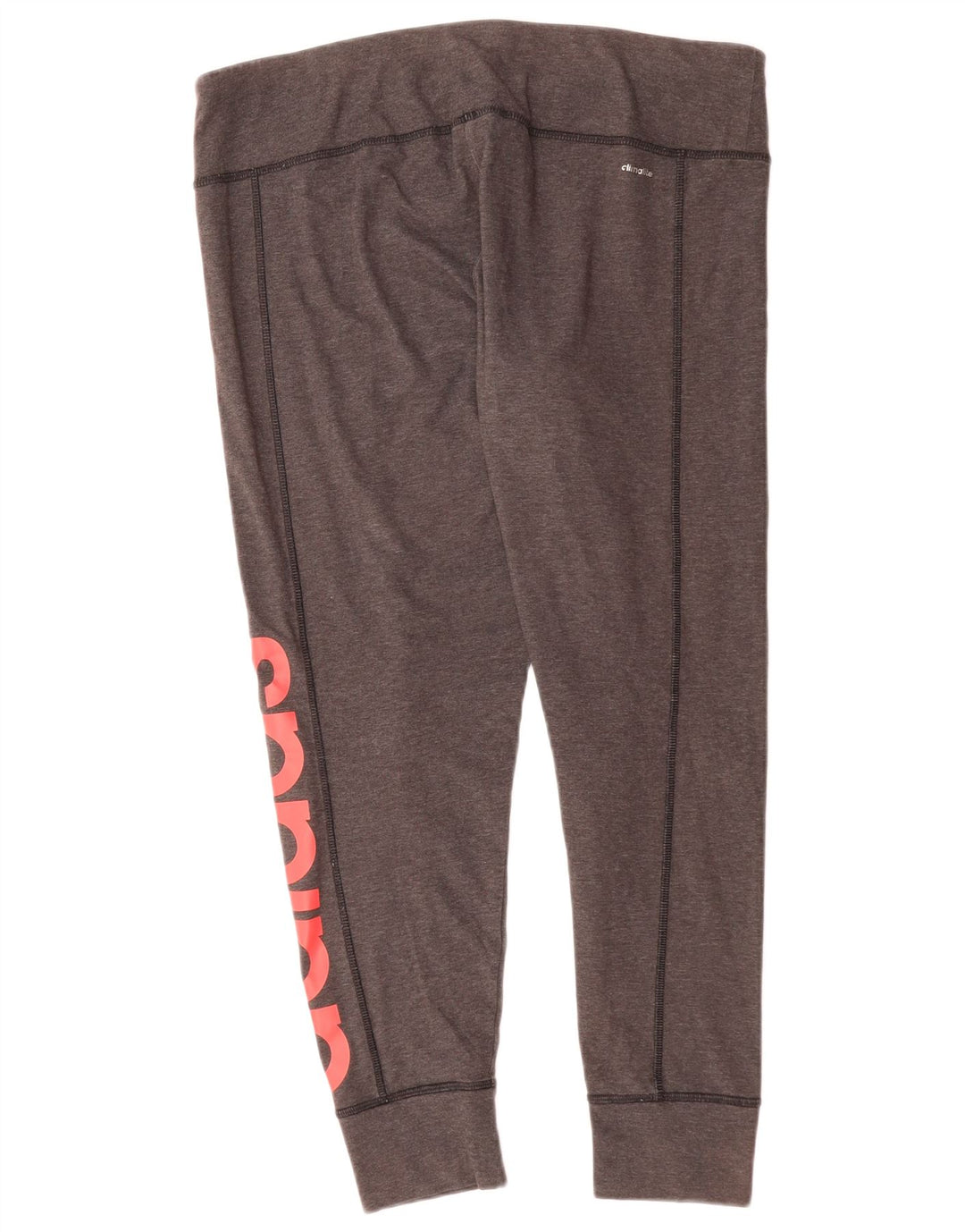 Leggings Adidas Climalite Graphic pentru femei Marea Britanie 20/22 XL Poliester gri