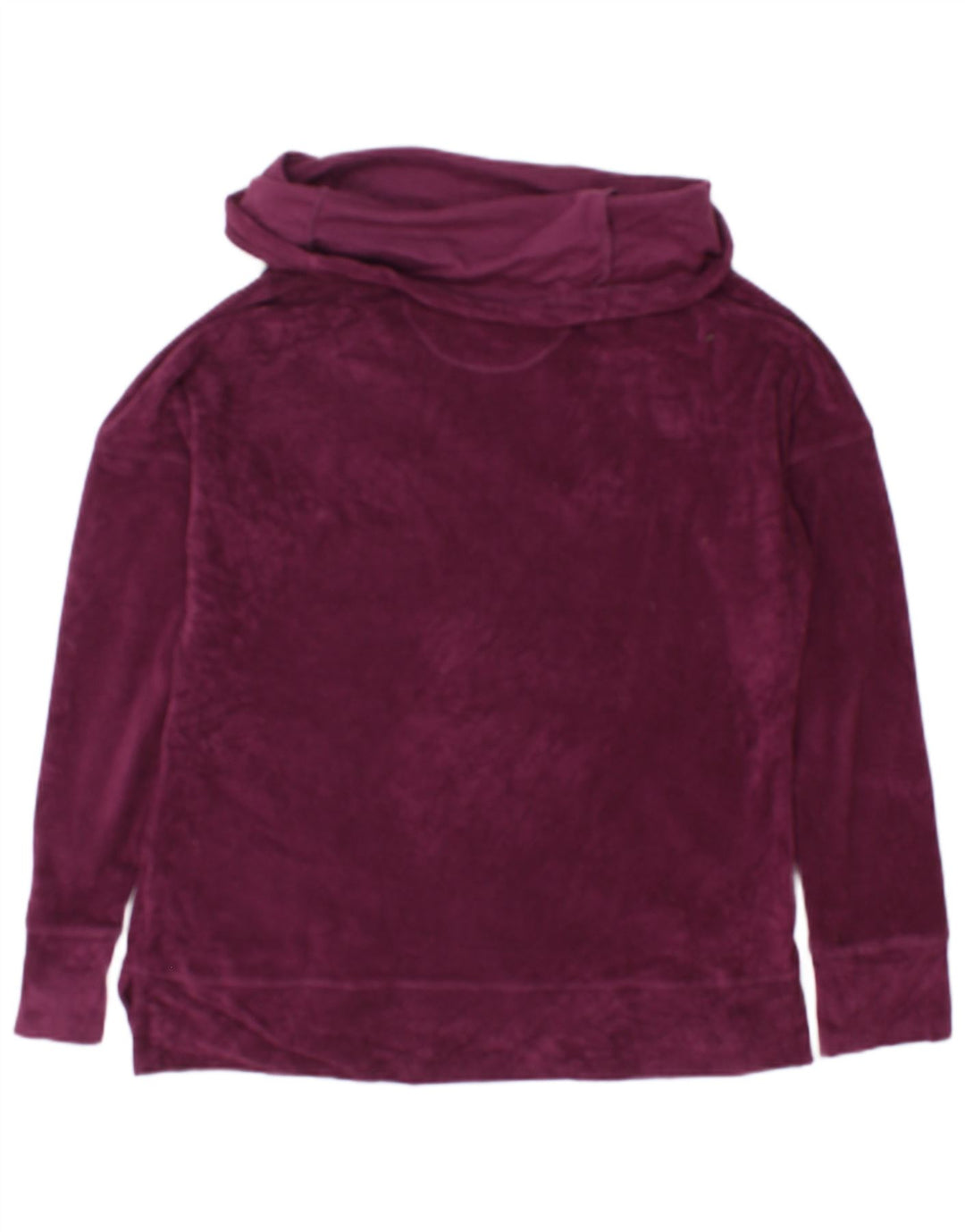 Pulover Calvin Klein din velur pentru femei UK 16 Poliester maro mare