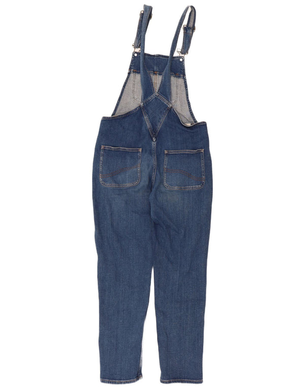 Fat Face Femei Lewes Salopete Blugi slim UK 8 Mici W28 L27 Albastru Bumbac