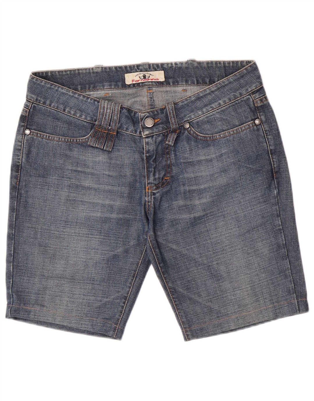 Pantaloni scurți Fornarina Denim pentru Damă W30 Bumbac Albastru Mediu