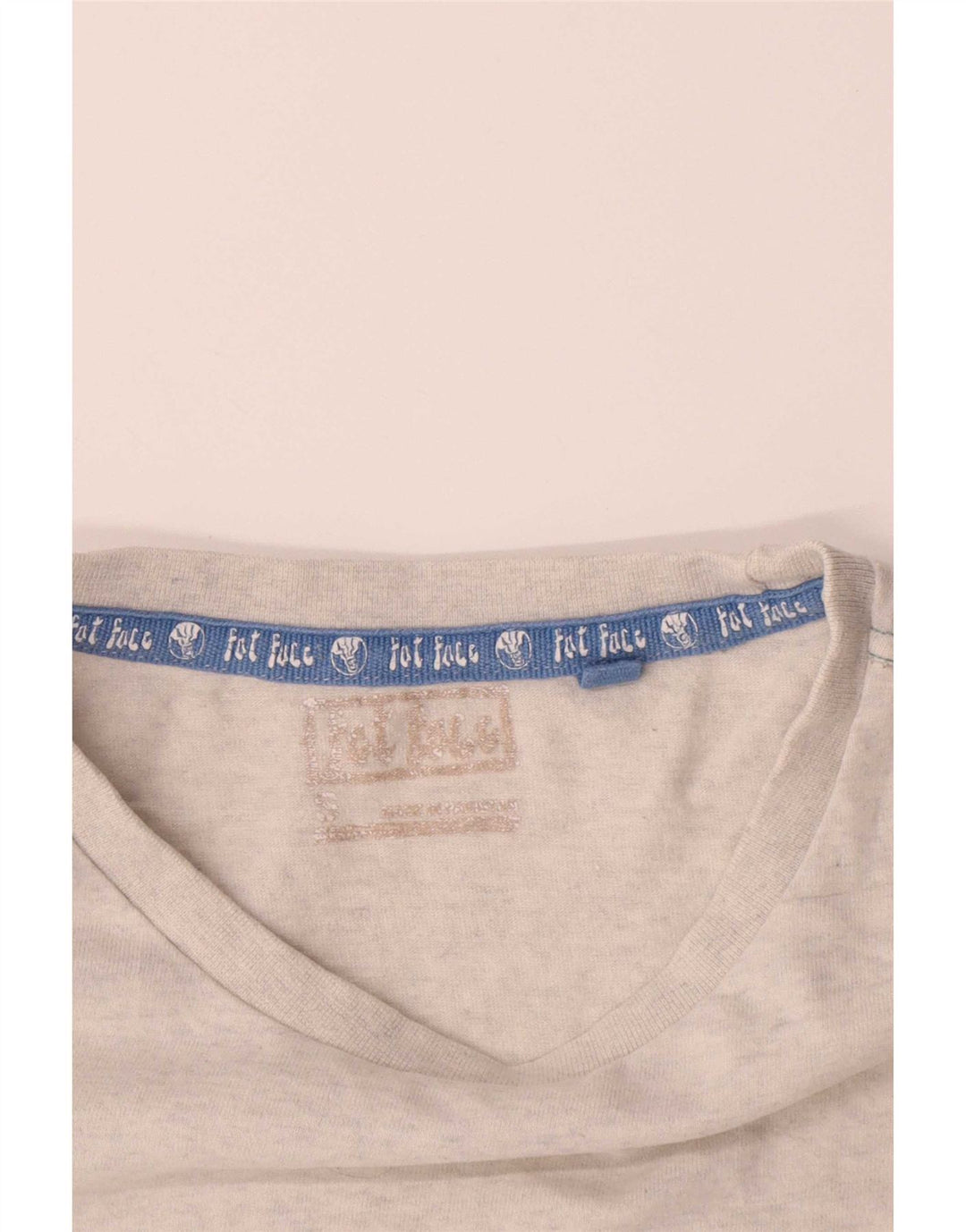 Tricou grafic pentru bărbați Fat Face Top mic gri
