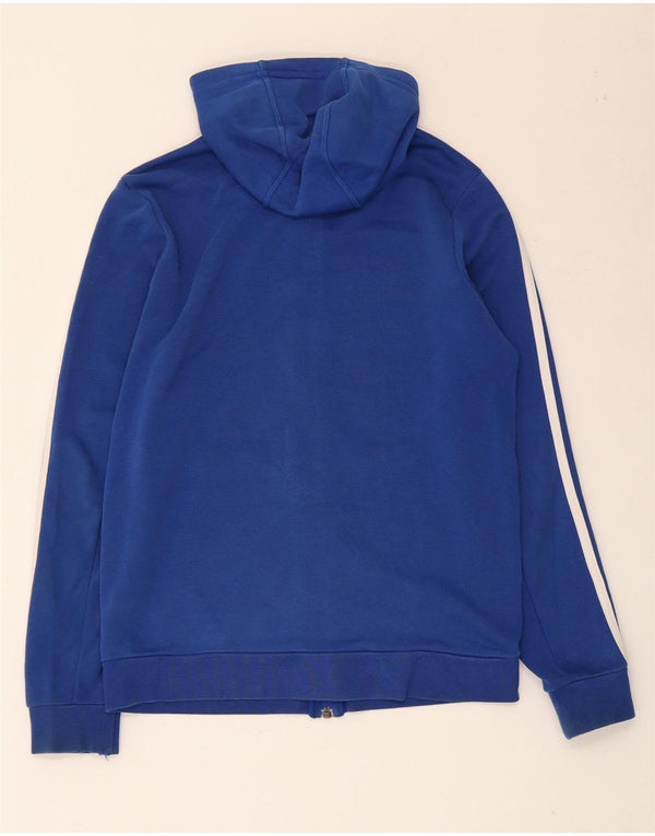 Pulover Adidas pentru băieți, cu fermoar, 13-14 ani, albastru