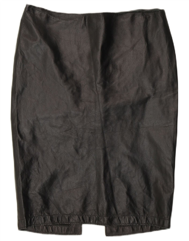 Fusta creion vintage pentru femei IT 44 Medium W32 Negru