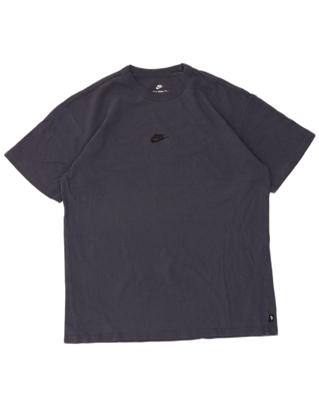 Tricou Nike pentru bărbați cu croiala lejeră Top mediu din bumbac bleumarin