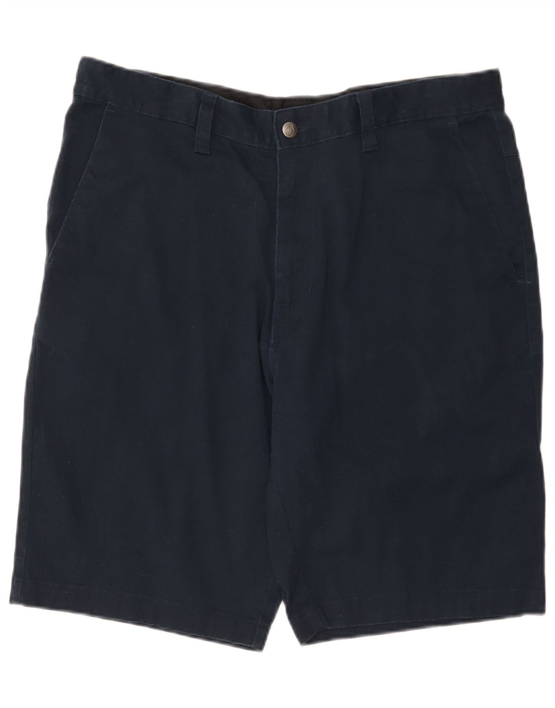 Pantaloni scurți chino pentru bărbați Volcom W36, mari, albastru, bumbac