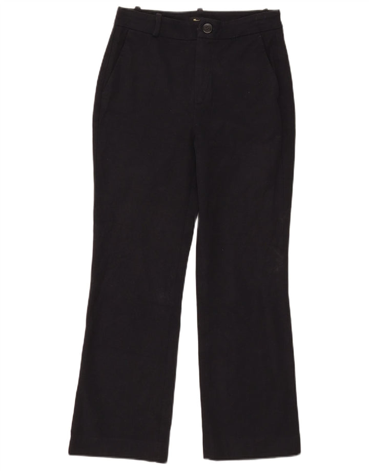 Pantaloni chino Bootcut Massimo Dutti pentru femei 2XS W24 L25 negru