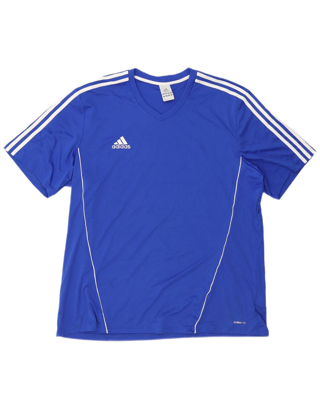 Tricou ADIDAS Climalite pentru bărbați, 2XL, poliester albastru