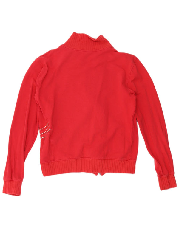 Jachetă Adidas Fete Trening Top 13-14 Ani XL Bumbac Roșu