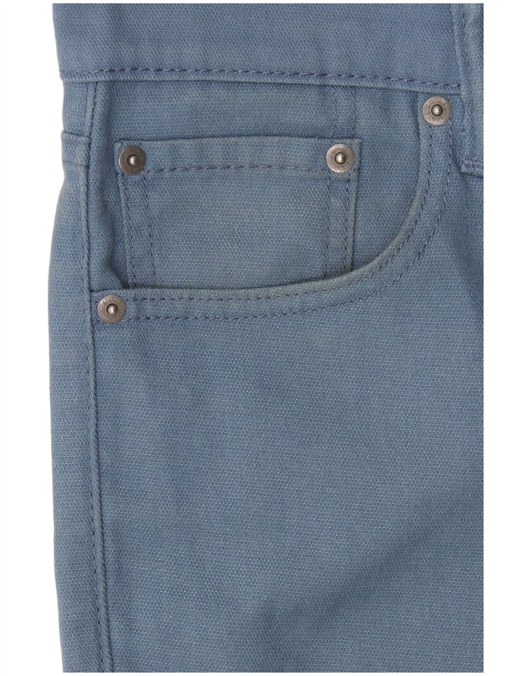 Pantaloni casual Levi's 511 Slim pentru bărbați L30 L30 Bumbac albastru