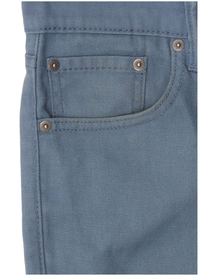Pantaloni casual Levi's 511 Slim pentru bărbați L30 L30 Bumbac albastru