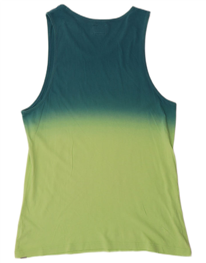 VANS Vest Top pentru bărbați Medium Green Colorblock