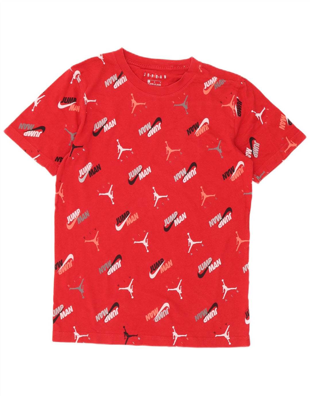 Tricou grafic normal pentru băieți Jordan Top 12-13 ani mare roșu