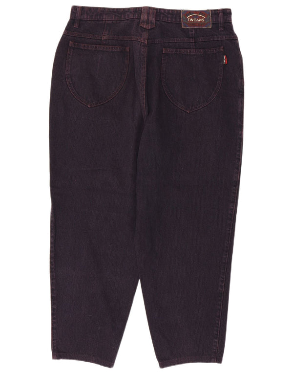 Blugi conici pentru femei VINTAGE L34 L27 violet