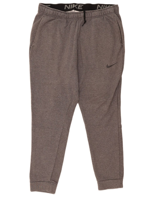 Pantaloni de trening Nike pentru bărbați Dri Fit Pantaloni de jogging XL bumbac gri