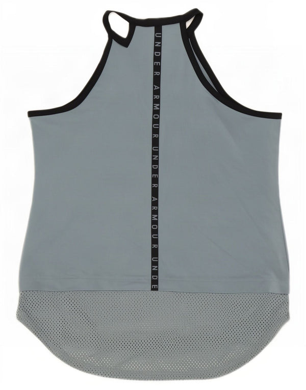Vesta grafică Under Armour pentru femei Heat Gear, UK 12, gri mediu