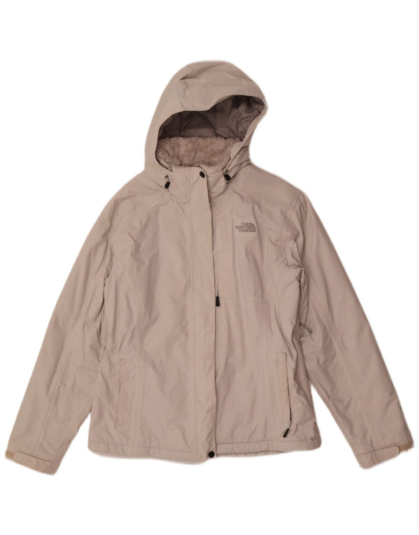Jachetă Windbreaker pentru femei cu glugă The North Face UK 16, mare, gri, poliester