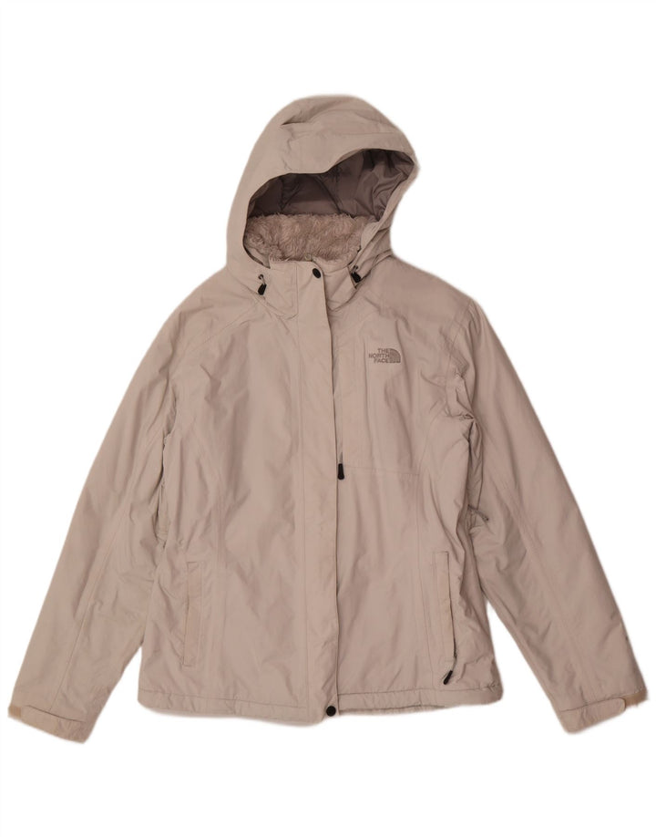 Jachetă Windbreaker pentru femei cu glugă The North Face UK 16, mare, gri, poliester