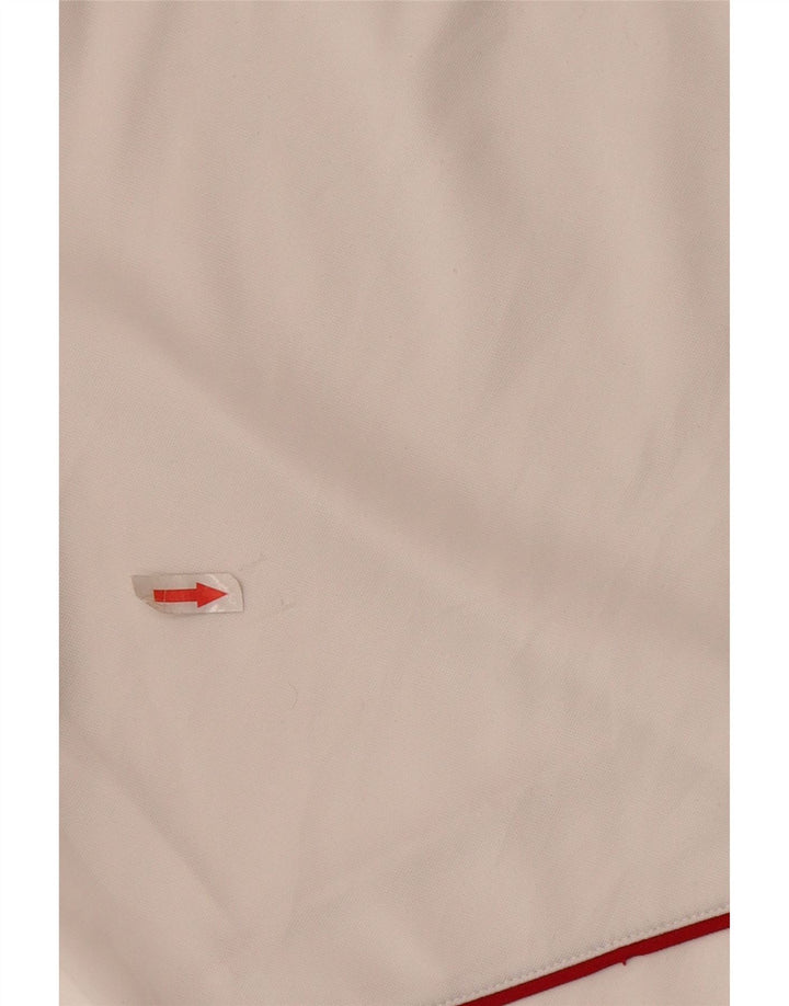 Pantaloni scurți sport pentru bărbați Adidas, mari, alb, din poliester