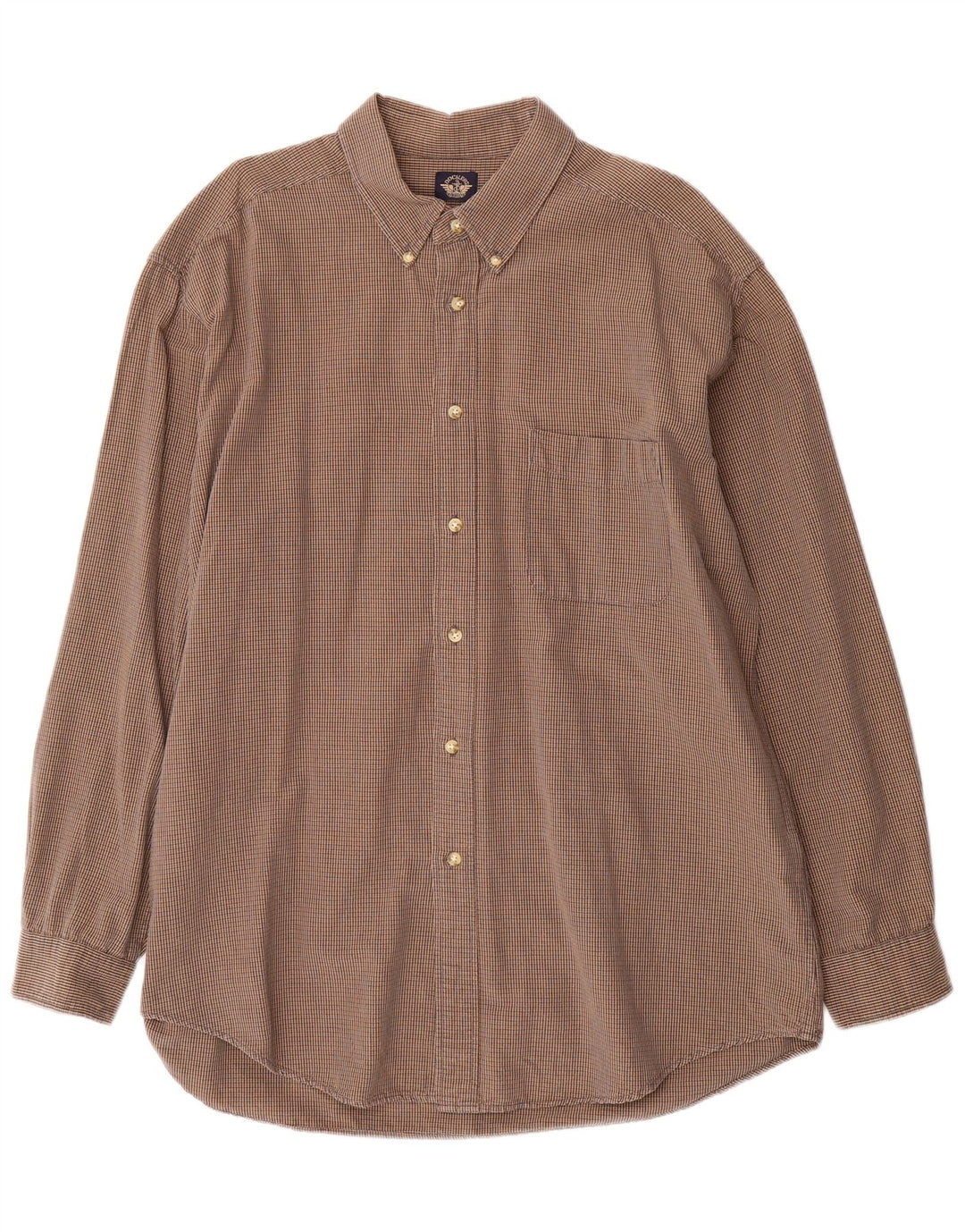 Cămașă Dockers pentru bărbați, XL, maro, din bumbac