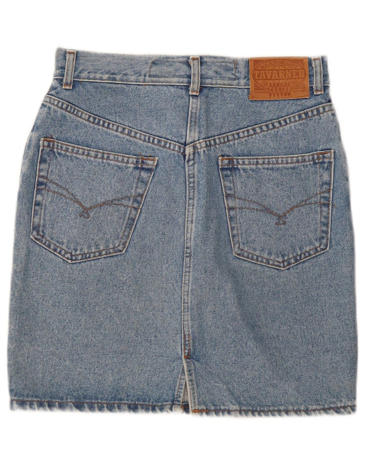 Fusta Mini Denim Tavarner W30 Bumbac Albastru Mediu
