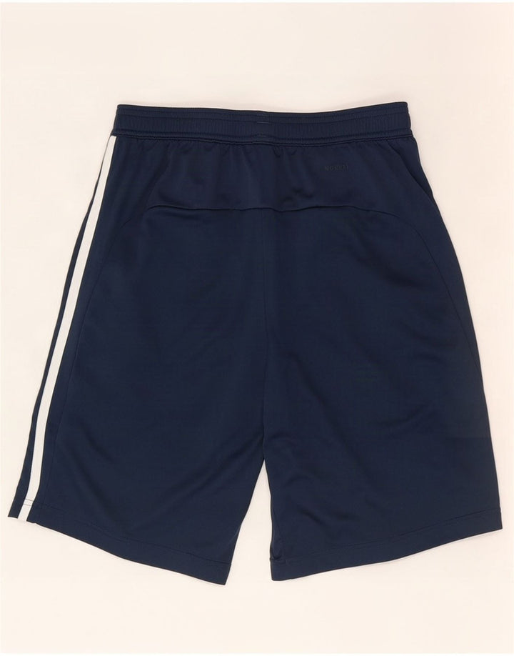 Pantaloni scurți sport pentru bărbați Adidas, poliester, albastru mic
