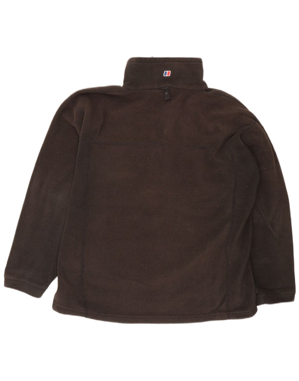 Jachetă fleece supradimensionată pentru femei Berghaus UK 18 XL poliester negru