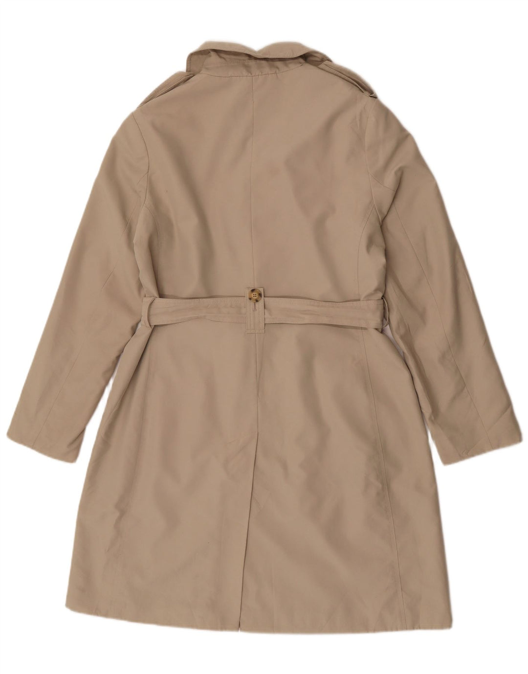 Trench pentru femei Marks & Spencer UK 14, mare, bej, poliester