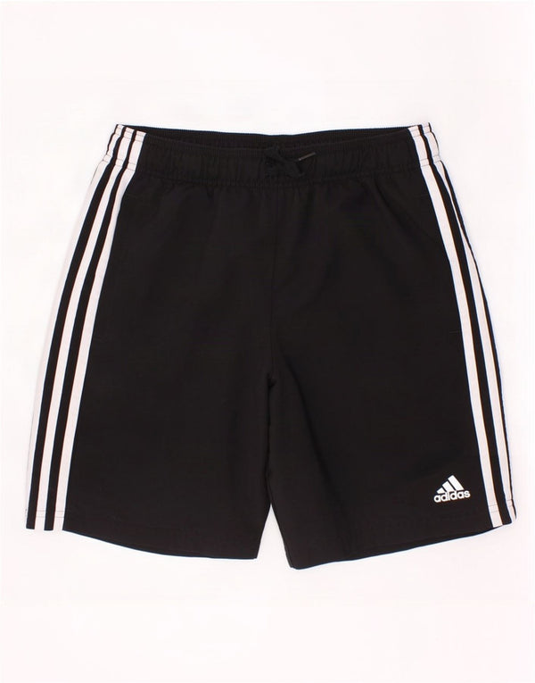 Pantaloni scurți sport Aeroready Adidas pentru băieți 11-12 ani poliester negru
