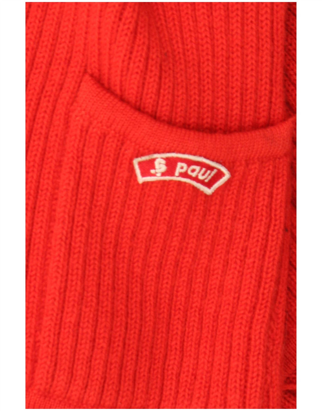 Pulover Cardigan Vintage pentru femei UK 10 Lână roșie mică