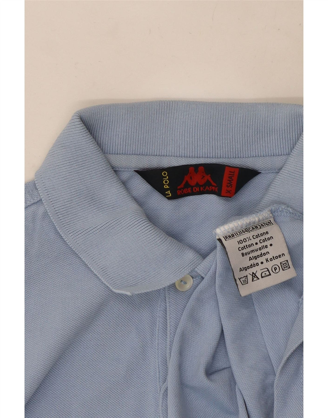 Cămașă polo pentru bărbați Kappa XS Bumbac albastru