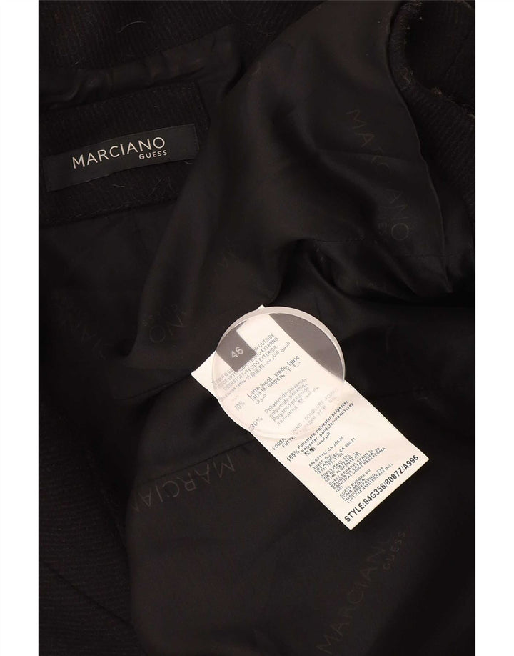 Jachetă pentru femei Guess By Marciano cu 1 nasture IT 46 Lână mare neagră