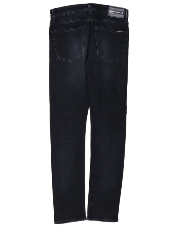 Blugi slim pentru bărbați Calvin Klein L28 L32 Bumbac bleumarin