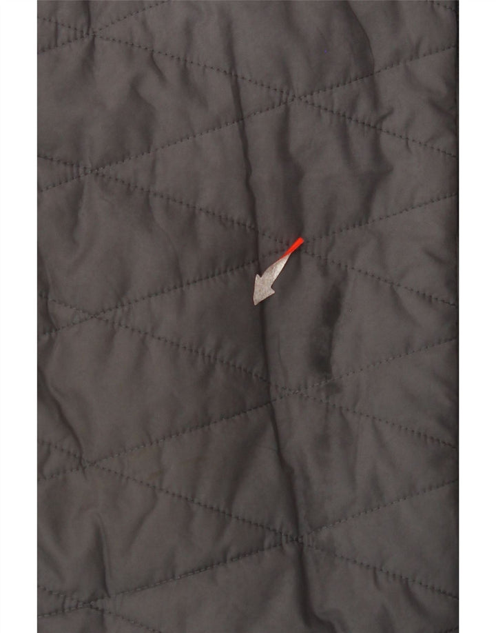 JACK WOLFSKIN Gilet căptușit pentru femei UK 20 2XL Gri Poliester