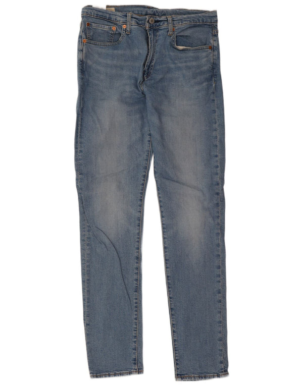 Blugi conici pentru bărbați Levi's 512 Slim Fit W32 L34 Bumbac albastru