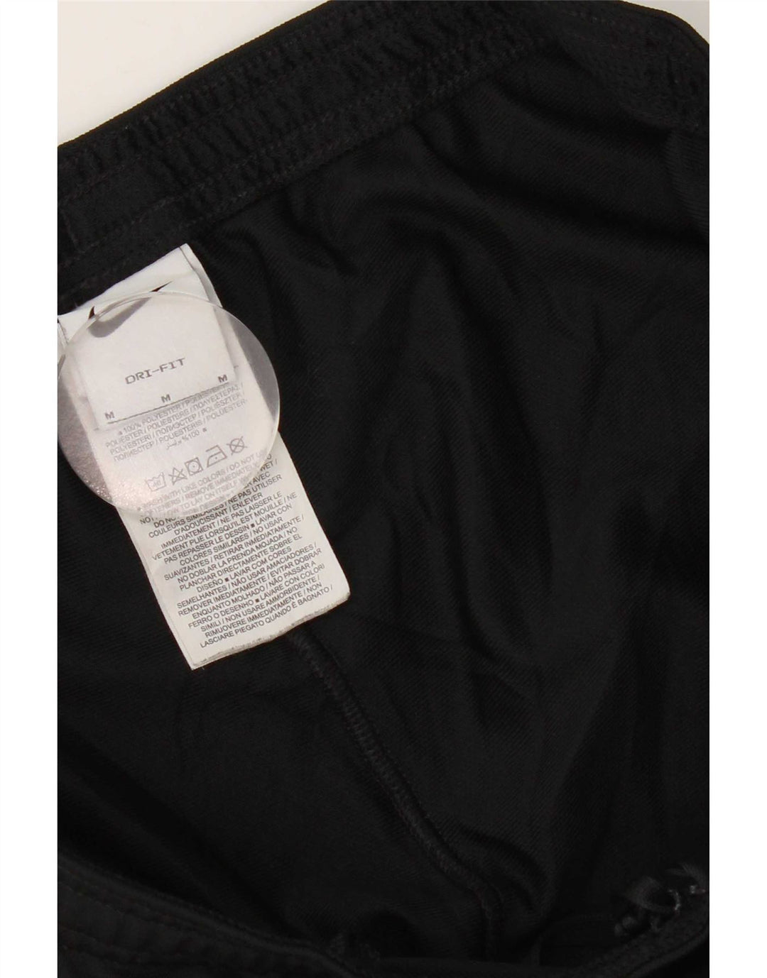 Pantaloni de trening Nike Dri Fit pentru bărbați, poliester mediu negru
