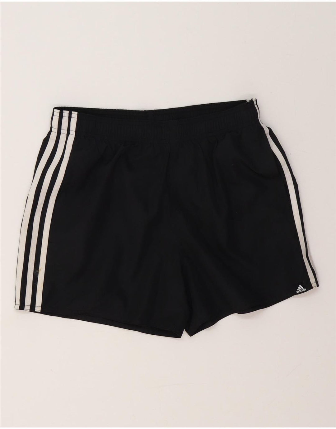 Pantaloni scurți sport ADIDAS pentru bărbați, poliester negru mic