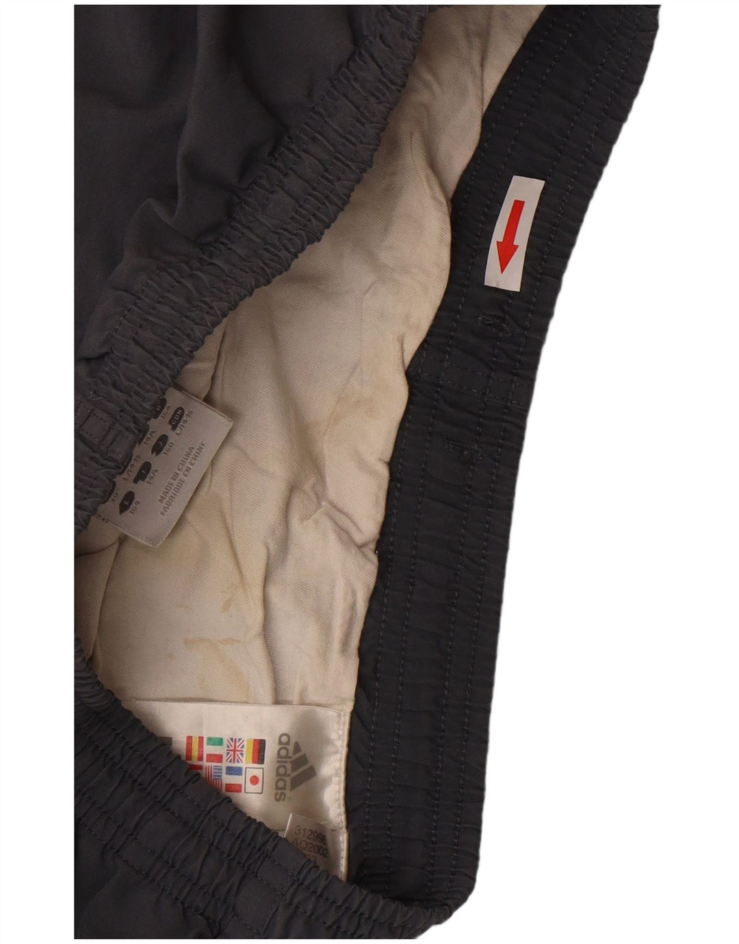 Pantaloni scurți sport adidas băieți 13-14 ani poliester gri