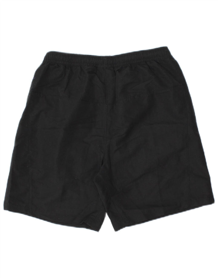 Pantaloni scurți sport grafic Lotto Boys 13-14 ani Poliester negru mare