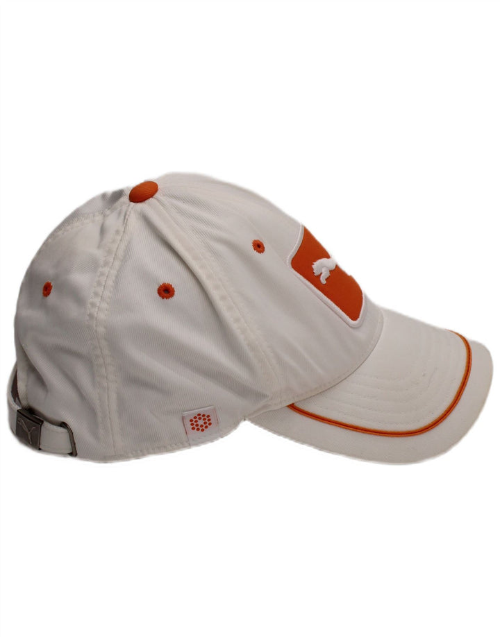 Şapcă de baseball cu grafică Puma pentru bărbaţi, mărime, poliester alb