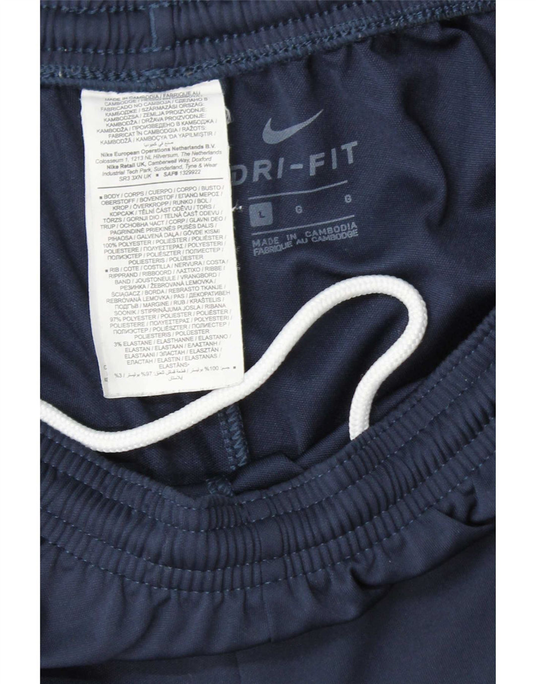 Pantaloni de trening Nike pentru bărbați, mari, bleumarin, poliester