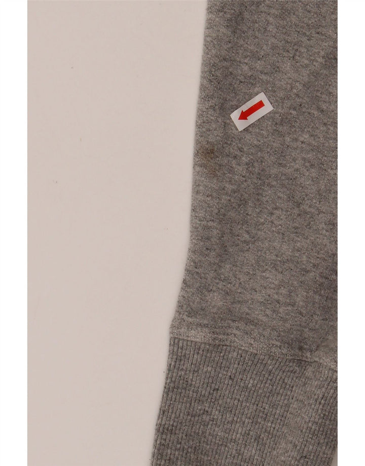 CHAMPION Mens Graphic Sweatshirt Jumper Small Grey Polyester Vintage Champion and Second-Hand Champion from Messina Hembry 