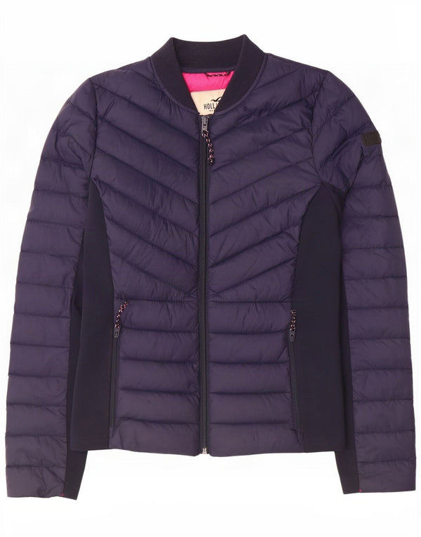 Jachetă căptușită pentru femei Hollister UK 6 XS Navy Blue Marine